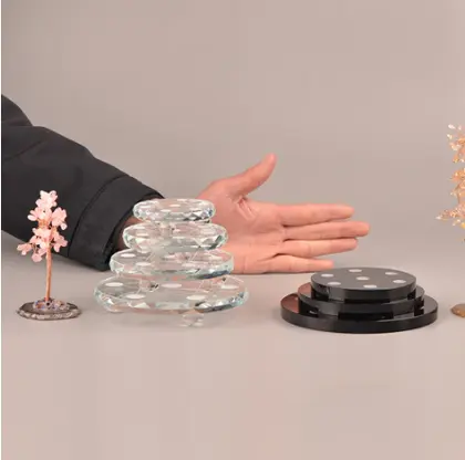 Glass 7-star Array Crystal Ball Base