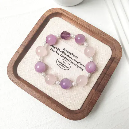 [Design] Provence Garden Lithium Amethyst Accompanied Bracelet BAC1327
