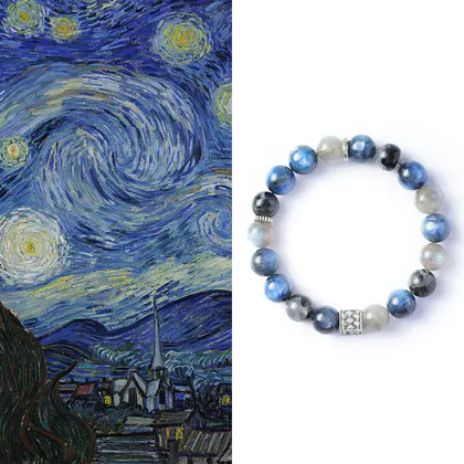 [Design] Van Gogh Star Crystal Bracelet
