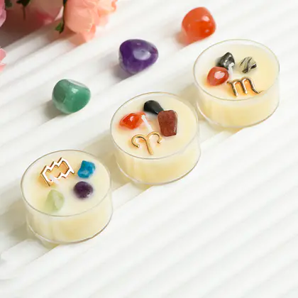 12 Zodiac Scented Tealight Candles CQ006