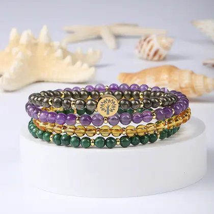 [Design] 4 in 1 Energy Bracelet - Wealth & Plenty